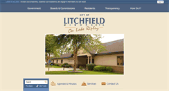 Desktop Screenshot of ci.litchfield.mn.us